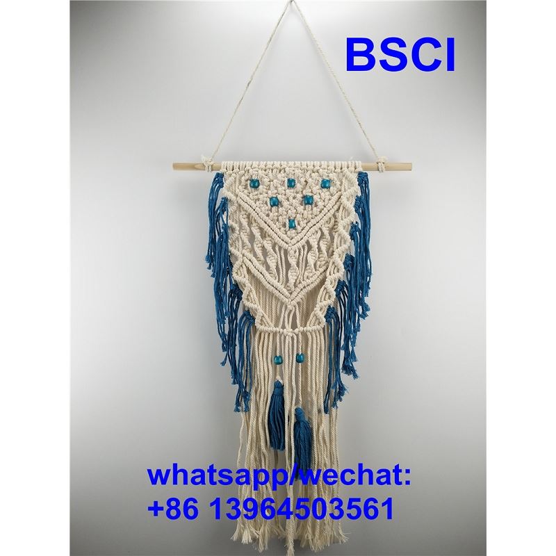 कपास रस्सी दीवार टेपेस्ट्री