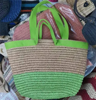 कपास टेप डबल बड़े स्ट्रॉ बैग को संभालता है