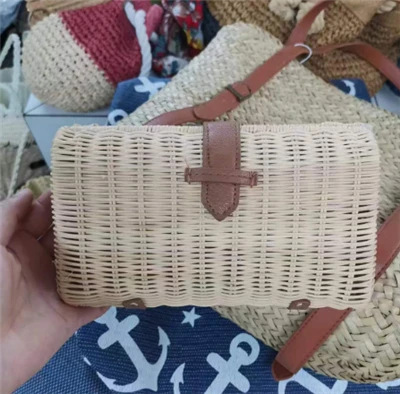 छोटा रतन हाथ से बुना शाम का बैग